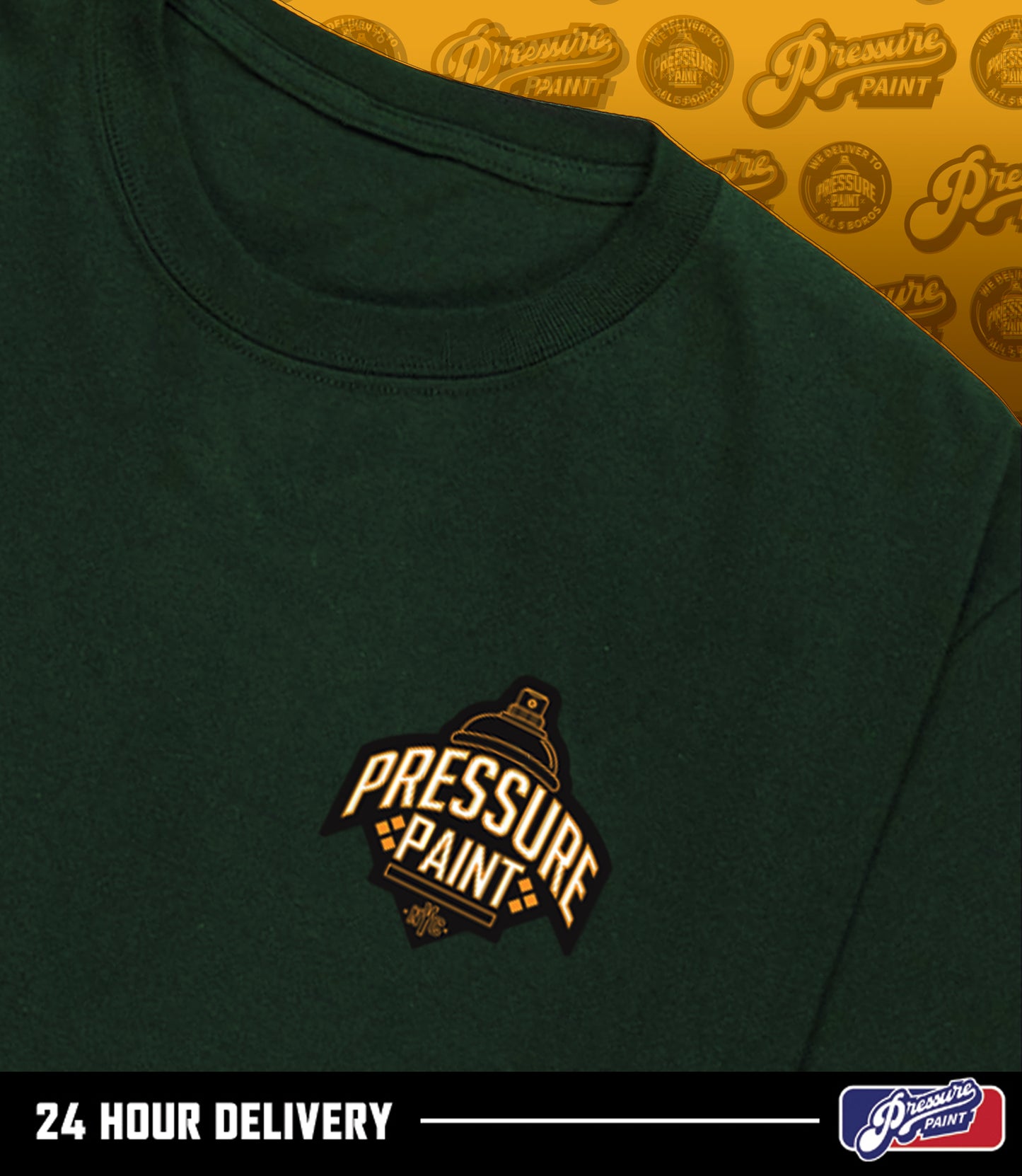 Pressure Paint Green T-shirt