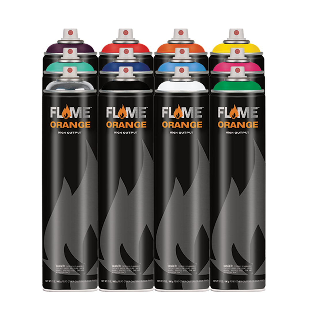 Flame Orange 600ml High Output